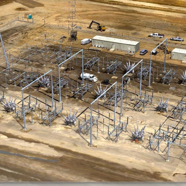 substation in desert