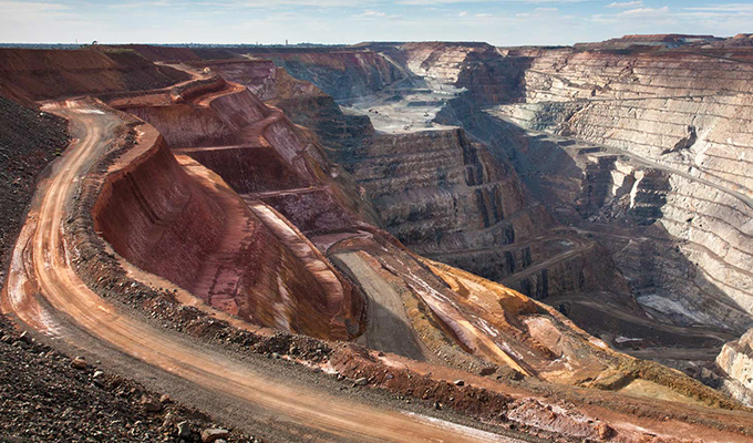 mining site
