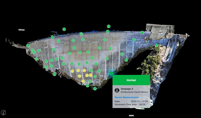 itwin new dam monitoring | Bentley Systems | Infrastructure Engineering Software Company itwin new dam monitoring