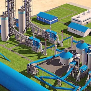 Green smart cement factory