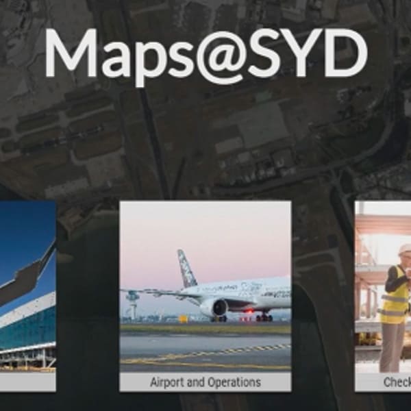 screenshot of maps @ SYD | Bentley Systems | Infrastructure Engineering Software Company screenshot of maps @ SYD