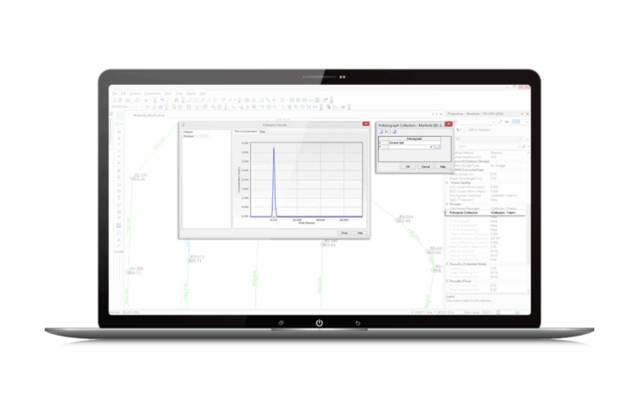 Laptop screen displaying