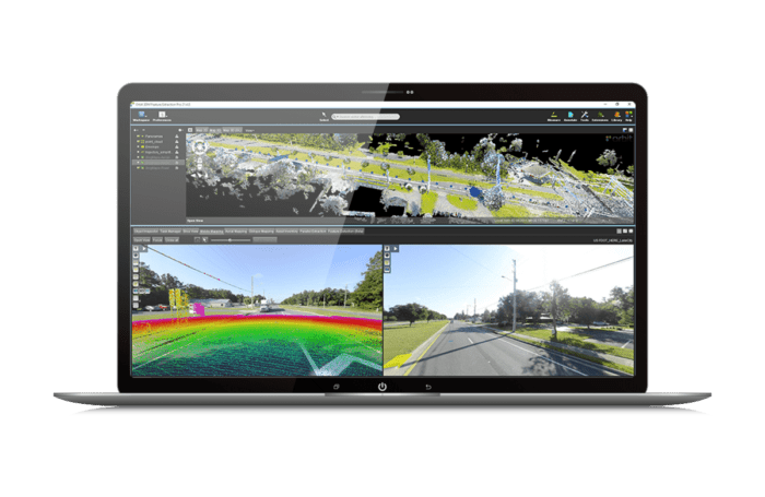 Orbit 3DM Feature Extraction Software Screen Mockup