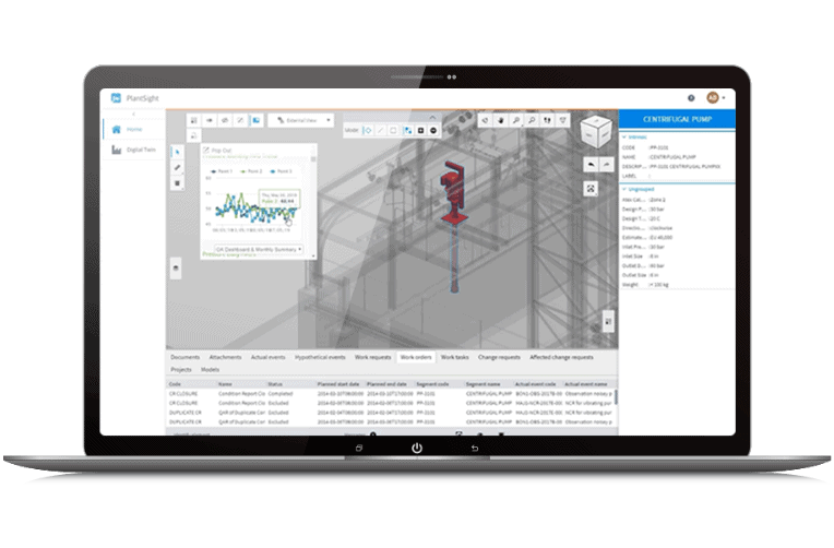 AssetWise immerse screen