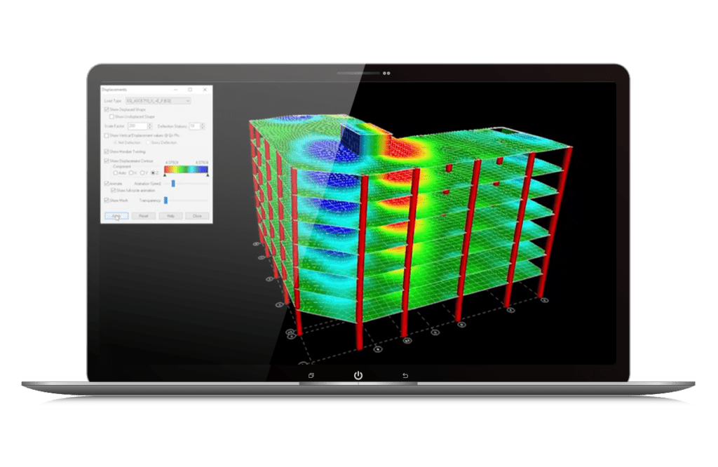 ram structural system screen image