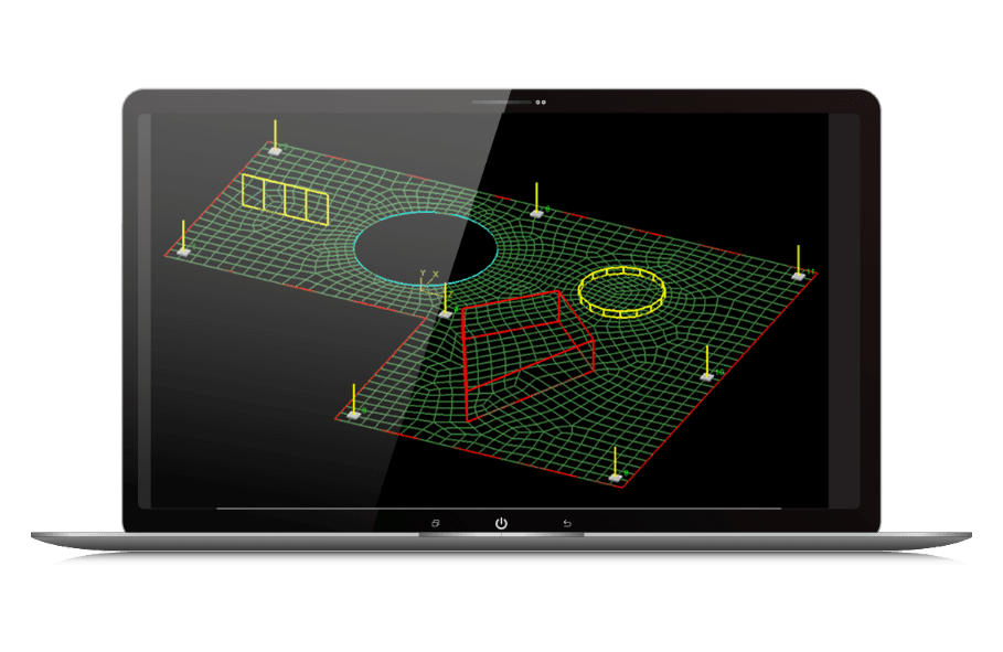 STAAD foundation screenshot